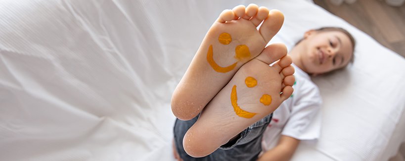 Kuří oko u dětí: Jak se ho zbavit jednou provždy?